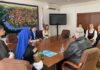 KUD “Stanko Paunović” NIS-RNP na prijemu kod gradonačelnika Pančeva