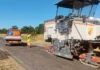 U toku reparacija kolovoza na putu u Padini