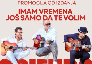 Promocija CD izdanja „Imam vremena još samo da te volim“ 7. aprila u Skadarliji